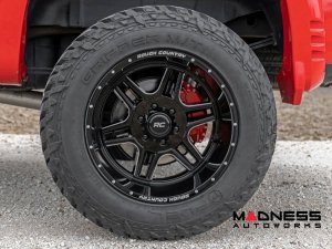 Jeep Custom Wheels (1) - Rough Country - 92 Series - Gloss Black - 18 x 9.0 / 5 x 5 / +0mm